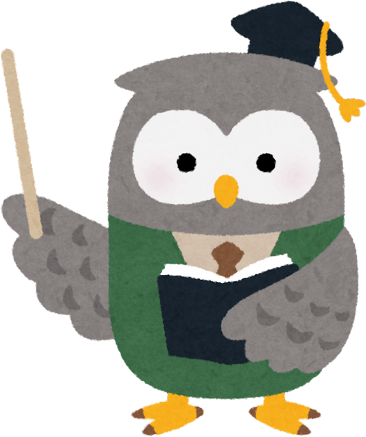 Illustration of Professor Owl Teaching with a Baton